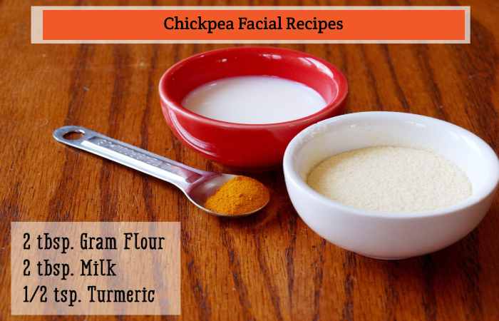 Chickpea Facial Recipes