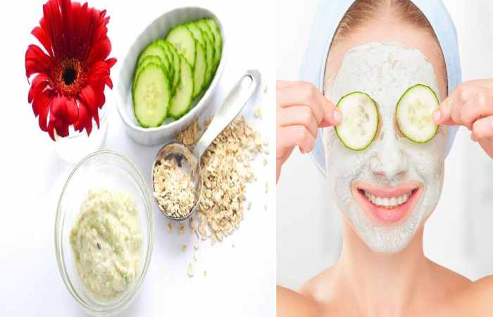 Chickpeas Facial Mask with Cucumber_
