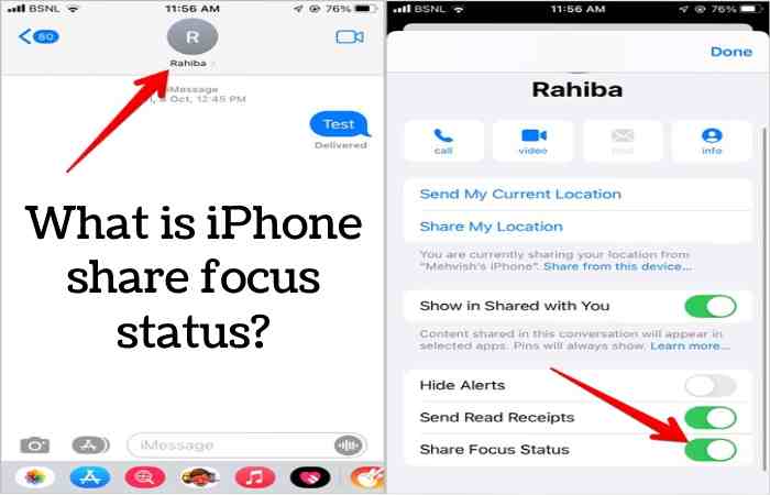 How to Share Focus Status with Everybody on iPhone (1)