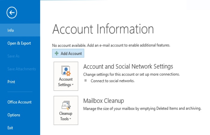 Check Your MS Outlook Setting - pii_email_ae26b0411a2131f8e96f