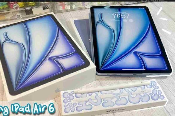  iPad 6th Generation (2024) with Apple Pencil