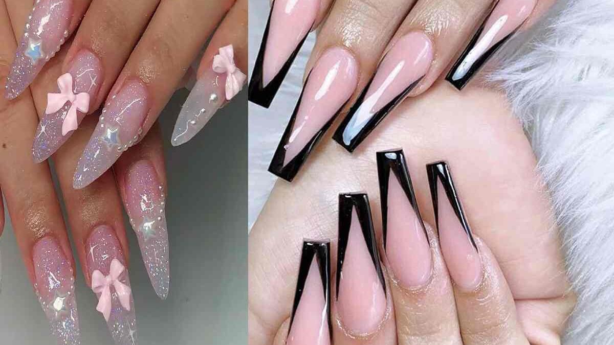 Triangle French Tip – French Manicure